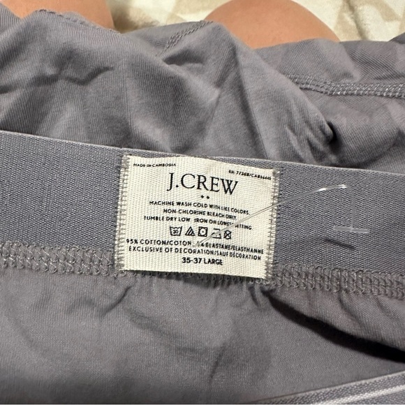 J crew slate Knit boxer briefs - Picture 4 of 5
